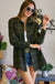 Flannel Shirts Dress With Long Sleeve - LECCE
