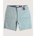 Flat Front Button Shorts - LECCE