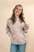 Fleece Acid Wash Kangaroo Pocket Hoodie - LECCE