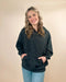 Fleece Acid Wash Kangaroo Pocket Hoodie - LECCE