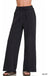Fleece Exposed Seam Wide Leg Sweatpants - LECCE