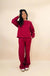Fleece Long Sleeve & Sweatpants Set - LECCE