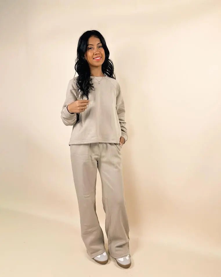 Fleece Long Sleeve & Sweatpants Set