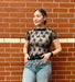 Floral Lace Sheer Mesh Layering Top - LECCE