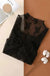 Floral Lace Sheer Mesh Layering Top - LECCE