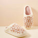 Flower Color Block Home Slippers - LECCE