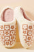 Flower Color Block Home Slippers - LECCE