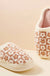 Flower Color Block Home Slippers - LECCE