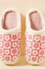 Flower Color Block Home Slippers - LECCE