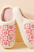 Flower Color Block Home Slippers - LECCE