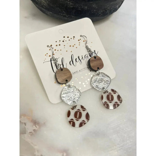 Football Touchdown Earrings - LECCE