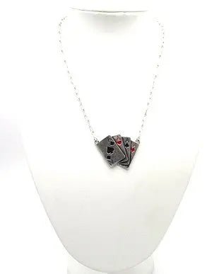 Four Of Aces Necklace - LECCE