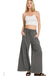 French Terry Enzyme Wash Pants - LECCE
