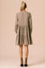 Frilled Printed Dress - LECCE