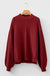 Front Seam Loose Sweater - LECCE