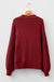 Front Seam Loose Sweater - LECCE
