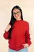 Front Seam Loose Sweater - LECCE