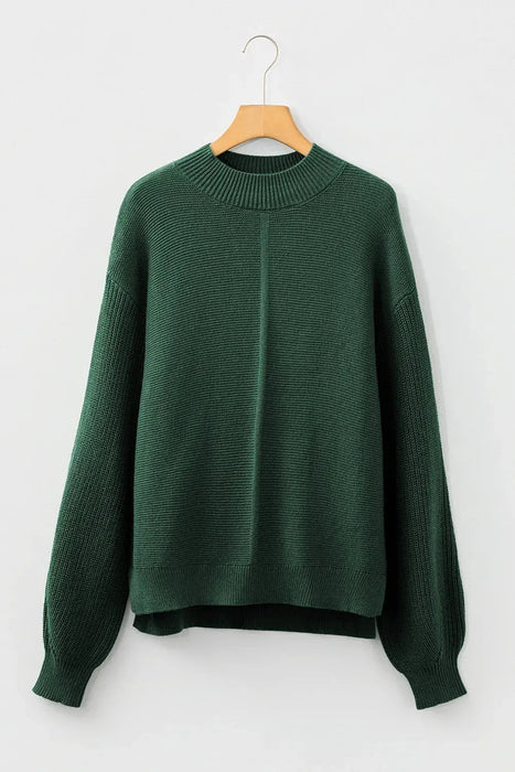 Front Seam Loose Sweater - LECCE