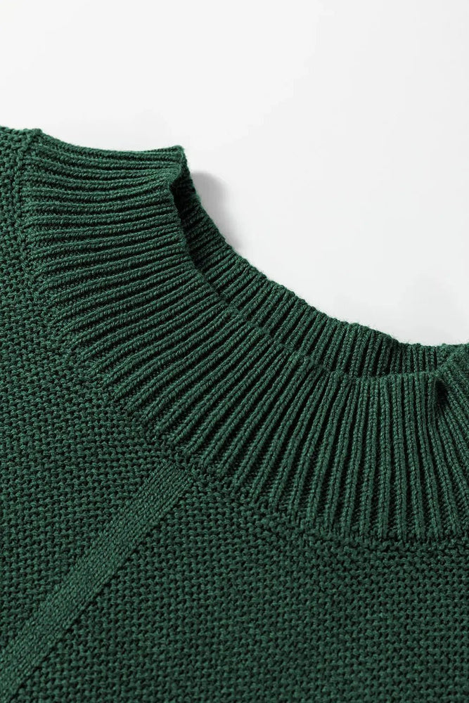 Front Seam Loose Sweater - LECCE