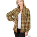 Fur Lined Plaid Shirt - LECCE