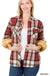 Fur Lined Plaid Shirt - LECCE