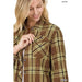 Fur Lined Plaid Shirt - LECCE