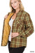 Fur Lined Plaid Shirt - LECCE