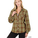 Fur Lined Plaid Shirt - LECCE