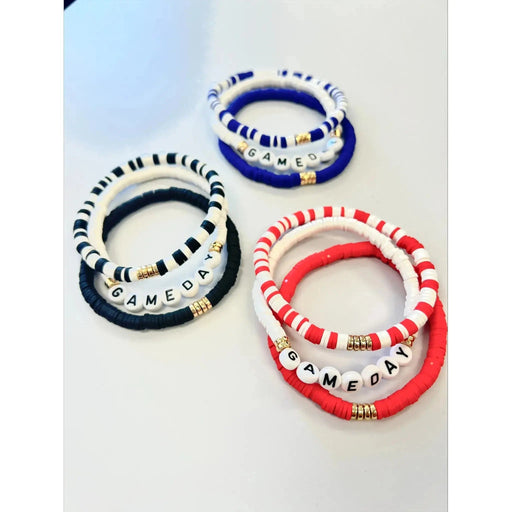 Game Day Bracelets Blue - LECCE