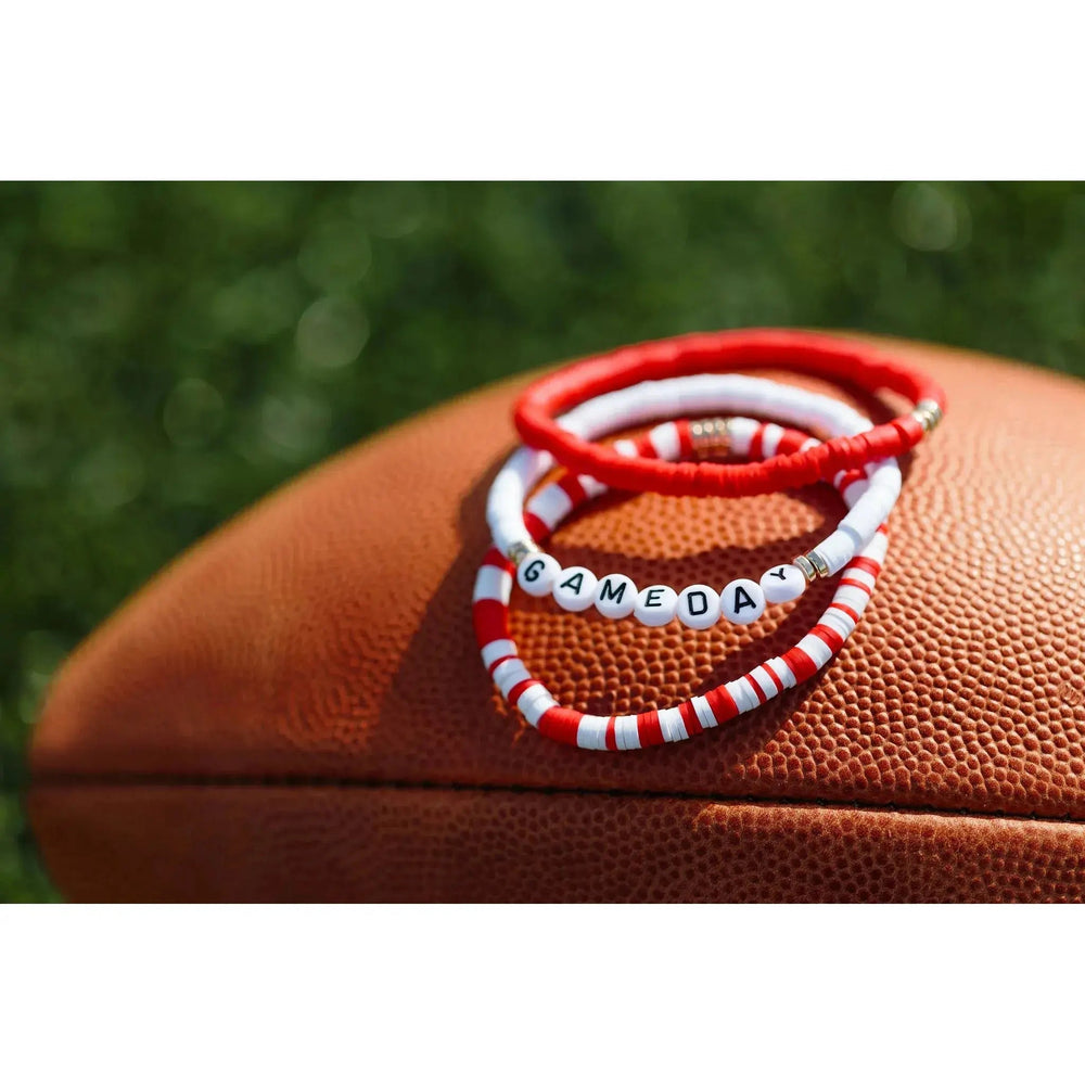 Game Day Bracelets Red - LECCE