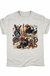 Game Day Football Vibes Graphic Tee centered smaller on pure white background