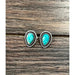 Gemstone Stud Earrings - LECCE