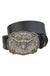 Genuine Leather belt with Antique Silver Buckle - LECCE