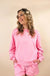 Girly Bow Embroidered Pullover & Short Set - LECCE