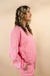 Girly Bow Embroidered Pullover & Short Set - LECCE