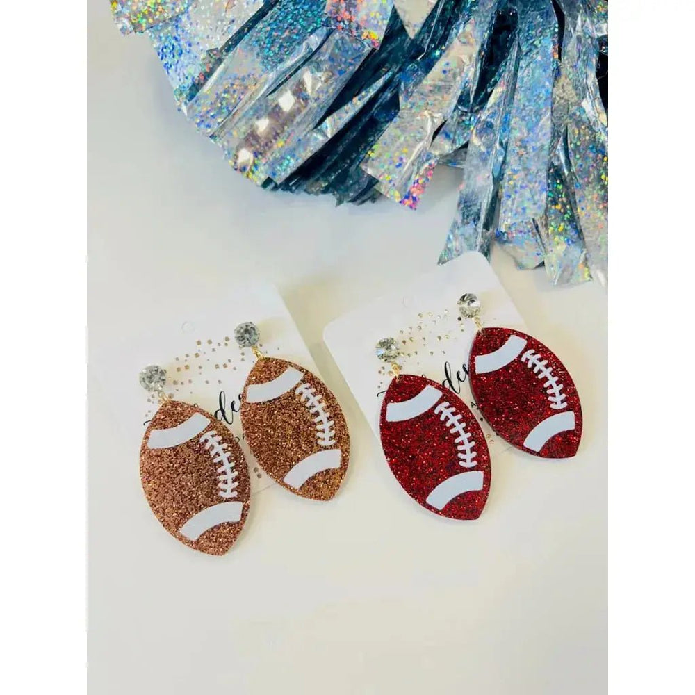 Glitter Acrylic Footballs - LECCE