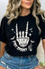 Glow in the Dark Stay Spooky Skeleton Tee - LECCE