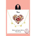 Gold - Dipped MAMA Station Necklace - LECCE
