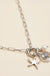 Gold Dipped Starfish Charm Necklace with Pearl Accent - LECCE