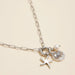 Gold Dipped Starfish Charm Necklace with Pearl Accent - LECCE