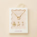 Gold Dipped Starfish Charm Necklace with Pearl Accent - LECCE