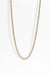 Gold Rope Chain Necklace Stainless Steel - LECCE