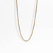 Gold Rope Chain Necklace Stainless Steel - LECCE
