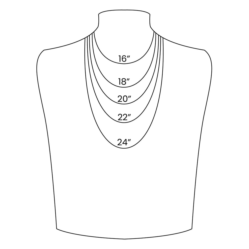 Gold Rope Chain Necklace Stainless Steel - LECCE