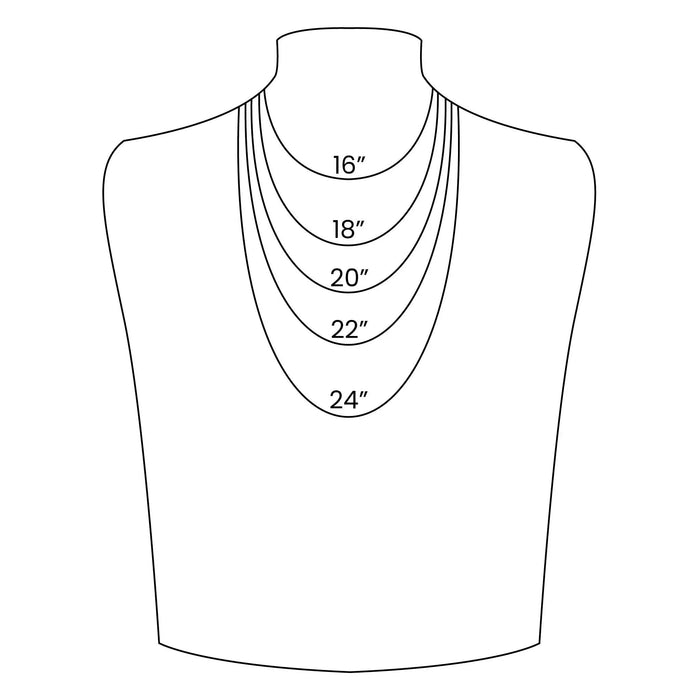 Gold Rope Chain Necklace Stainless Steel - LECCE