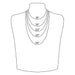 Gold Rope Chain Necklace Stainless Steel - LECCE