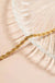 Gold Rope Chain Necklace Stainless Steel - LECCE