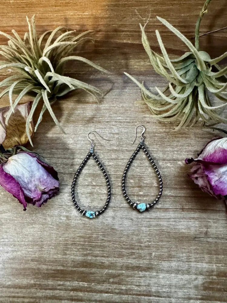 Golden Hills Turquoise & Sterling Silver Pearls - LECCE