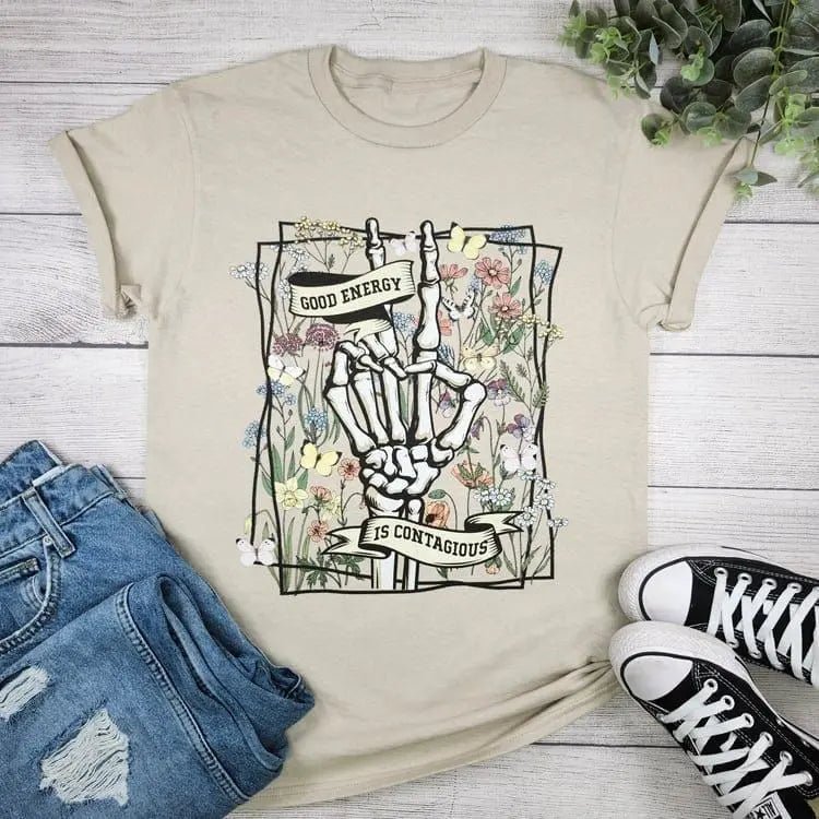 Good Energy Is Contagious t-shirt