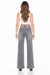Gray wash wide-leg jeans alternate view
